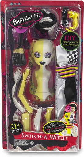 Bratz Bratzillaz Switch-A-Witch Doll Single Pack Style 1 MGA Entertainment