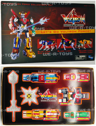 カードダスその他 VOLTRON LION FORCE COLLECTOR'S SET voltron-toynami-2008-voltron-