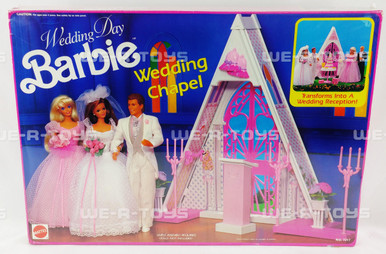 Barbie Wedding Day Wedding Chapel Playset Mattel 1991 No 7217 NIB - We ...