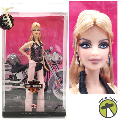 Harley Davidson Barbie American Favorites Collection Pink Label
