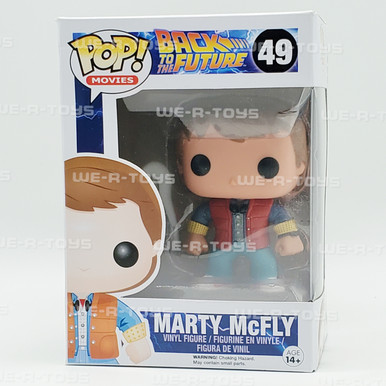 Pop! Movies Marty McFly Funko Pop! Vinyl Figure No. 49 Back