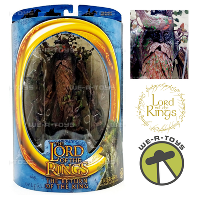 Treebeard Toy Lord of the Rings Treebeard With Branch-Lifting Action Figure 2003 Toy ...