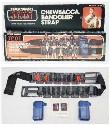 Kenner Chewbacca Bandolier Strap - Vintage Star Wars ROTJ Mint in Box – 4th  Moon Toys