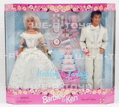 Barbie and Ken Wedding Fantasy Gift Set Special Edition Bride and