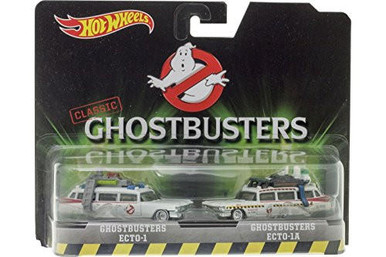 Hot Wheels, Classic Ghostbusters Ecto-1 and Ecto-1A Die-Cast