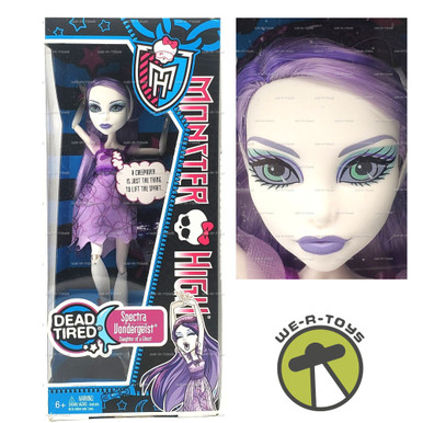 Monster High Dead Tired Spectra Vondergeist Doll 2012 Mattel