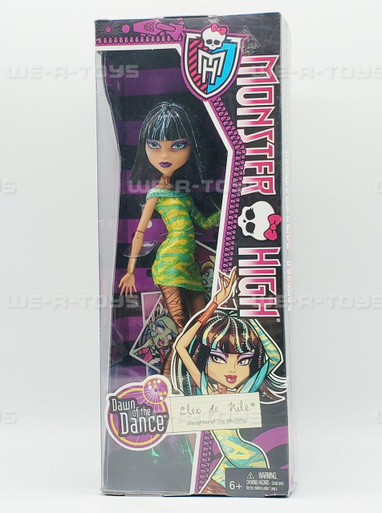 Monster High Dawn of the Dance Cleo de Nile Doll 2013 Mattel CBX61/CBX64  NRFB