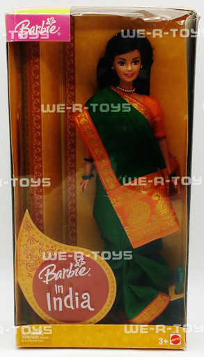 Barbie doll saree for Rukhwat. India Traditional Dress