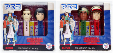 Lot of 2 Stranger Things Pez Set Eleven Mike Lucas & Dustin Pez ...