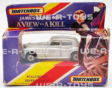 Matchbox James Bond 007 A View To A Kill Rolls' Royce Silver Cloud