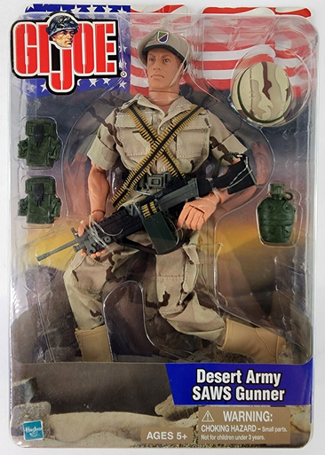 GI Joe Desert Army SAWS Gunner 12