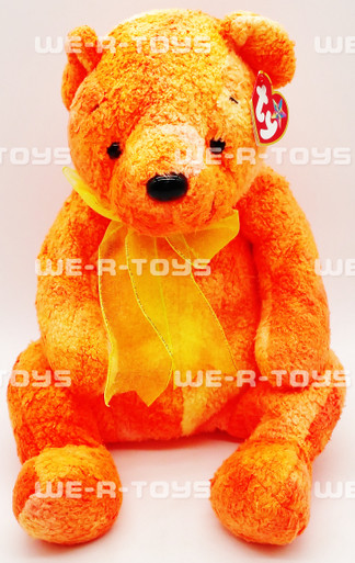 Ty Beanie Buddy 'Tangerine' l'orso arancione versione in spugna 13 pollici  -  Italia