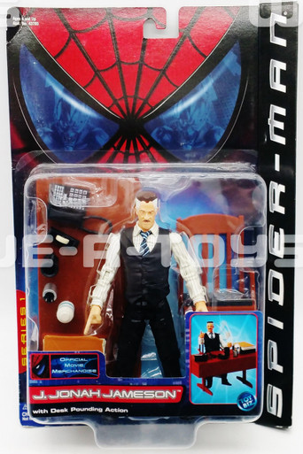 Marvel's Spider-Man J. Jonah Jameson Figure Series 1 Toy Biz