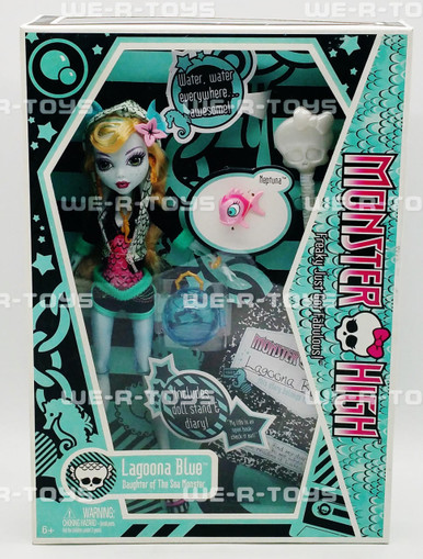 Monster High Lagoona Blue Wave Original Mattel 2009