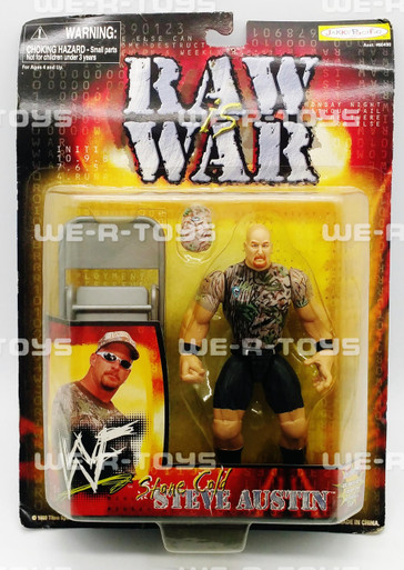 WWE WWF Raw Is War Stone Cold Steve Austin Action Figure
