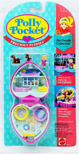 Polly Pocket Precious Puppies - Pet Parade - unvollständiges Set - 1993