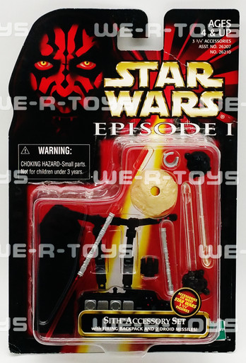 Star Wars Episode I The Phantom Menace Sith Accessory Set