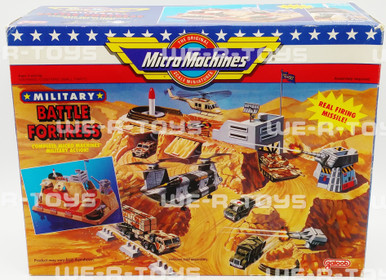 Galoob Micro Machines No. 7006 Military Battle Fortress Playset Sealed in  Box for Sale -  - Antique Toys for Sale