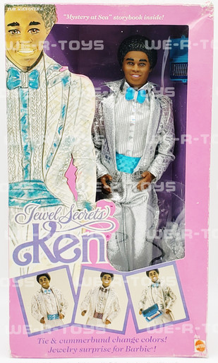 Barbie Jewel Secrets Ken Doll African American 12