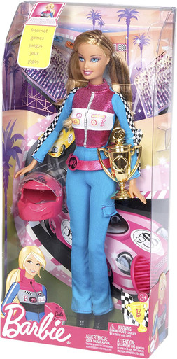 Barbie I Can Be Race Car Driver Doll - We-R-Toys