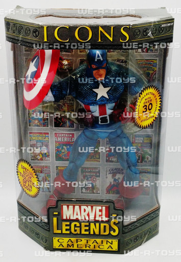 Marvel Legends Icons Series Captain America Masked 12