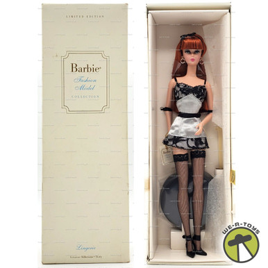 Barbie Lingerie #6 Redhead Fashion Model Silkstone Doll 2003