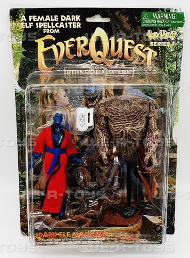 EverQuest Ruins of Kunark Dark Elf Magician Action Figure Toy Vault 2000 NEW