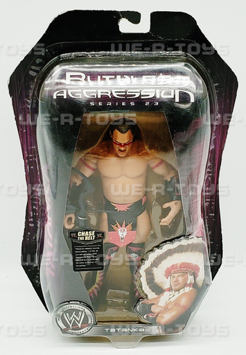 WWE Ruthless Aggression Series 23 Tatanka Action Figure Jakks