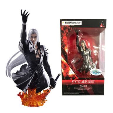 Square Enix Products Static Arts Bust No. 03 Sephiroth Final Fantasy VII