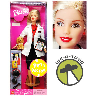 バービー人形(Barbie/Pet doctor) Amazon.com: Barbie Pet Doctor Doll Brunette : Toys & Games