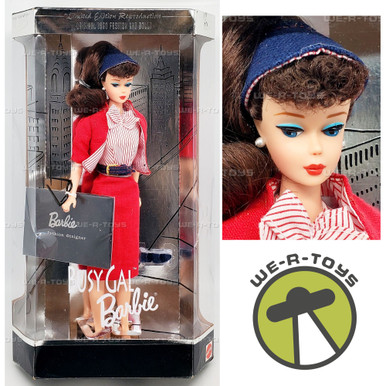 Busy Gal Barbie 1960 Reproduction Limited Edition Doll 1995 Mattel