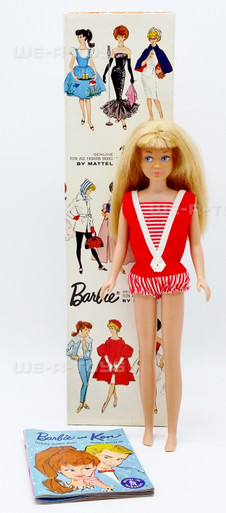 Barbie Vintage Skipper Doll Blonde 1963 Mattel 0950 USED - We-R 