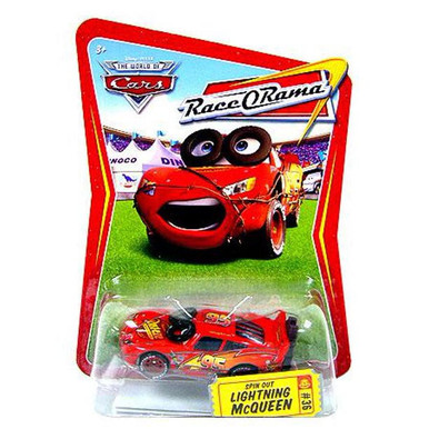 Disney Pixar Cars Spin Out Lightning McQueen The World Of Cars