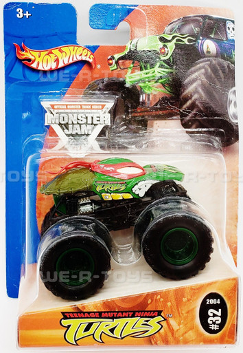 Hot Wheels TMNT Monster Jam Series Raphael Monster Truck