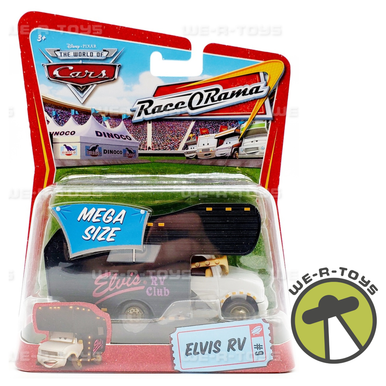 Disney Pixar The World of CARS Race O Rama Mega Size #9 Elvis RV