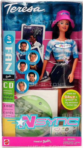 NSYNC #1 Fan Teresa Friend of Barbie Doll 2000 Mattel 50536