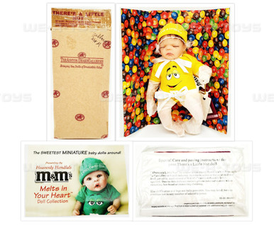 Ashton Drake Galleries Melt in Your Heart M&M Collection Green M&M