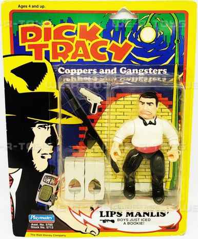 Dick Tracy Coppers and Gangsters Lips Manlis Action Figure