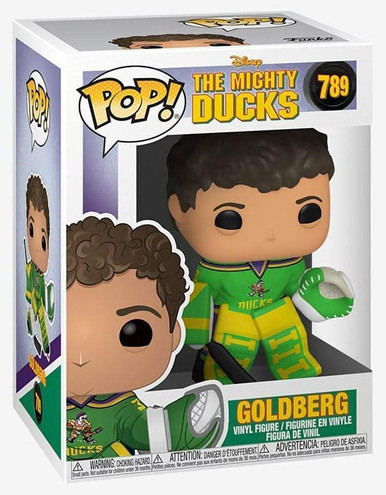 Funko Pop! Movies: The Mighty Ducks - Goldberg the Goalie — Sure Thing Toys