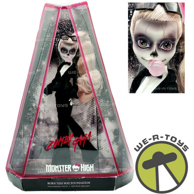 Monster High Zomby Gaga Doll Born This Way Foundation 2016 Mattel FCD09 We R Toys