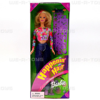 Barbie Happenin' Hair Doll 2000 Mattel 28881