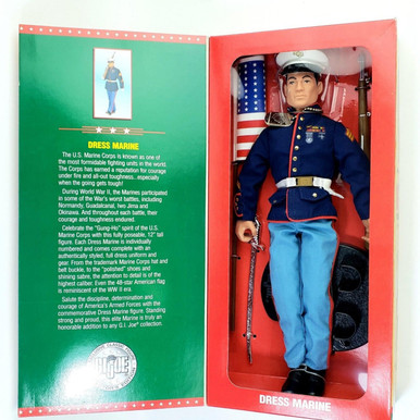gi joe marine dress blues HCC788 - GUNG-HO in Marine Dress Blues - Vintage G.I. Joe toy!
