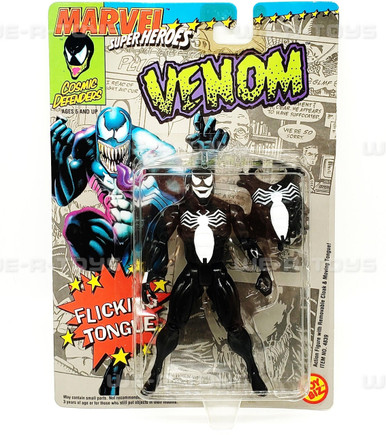 Marvel Super Heroes Venom フィギュア 1992 Toy Biz Marvel Super Heroes VENOM Action Figure New on