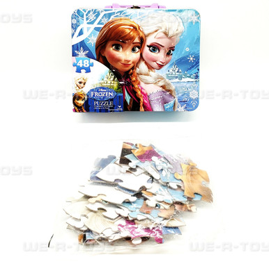 Disney Frozen Puzzle With Lunchbox Case Cardinal Games #28849 NEW - We ...