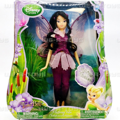 Disney TinkerBell and the Great Fairy Rescue Fluttering Vidia Doll Disney  Store