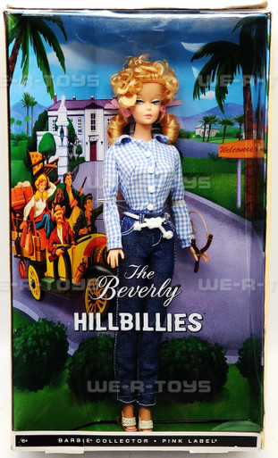 The Beverly Hillbillies Elly May Pink Label Barbie Doll 2010 Mattel