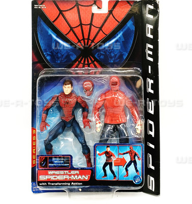 Marvel's Wrestler Spider-Man Action Figure Series 3 Toy Biz 2002