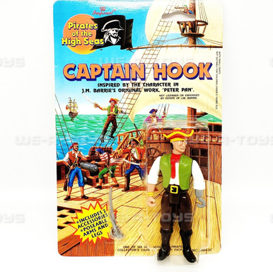 Pirates of the High Seas Captain Hook Action Figure Imperial Toy Pirates of the High Seas Captain Hook Action Figure Imperial Toy