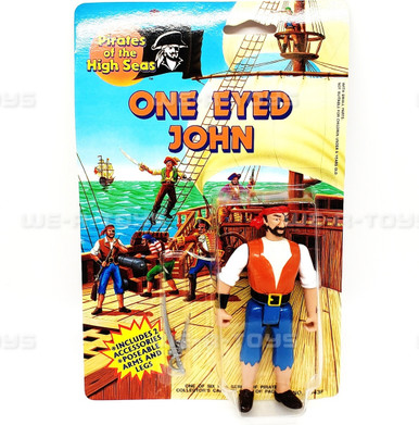 Pirates of the High Seas One Eyed John Action Figure Imperial Toy
