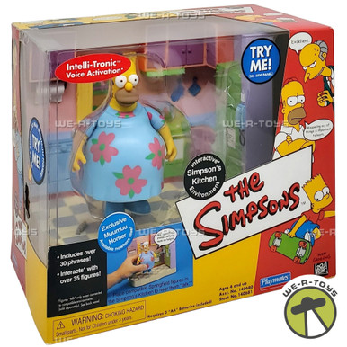 The Simpson's Interactive Kitchen Environment & Homer Action
